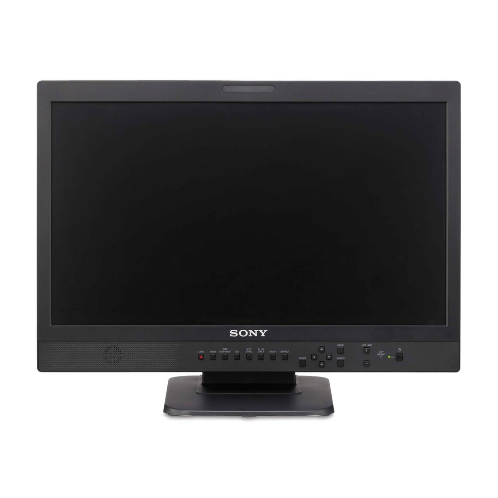 21.5"-LCD HD Videomonitor SONY, Inputs: BNC, S-Video, HDMI, resolution: 1920 x 1080 pixels