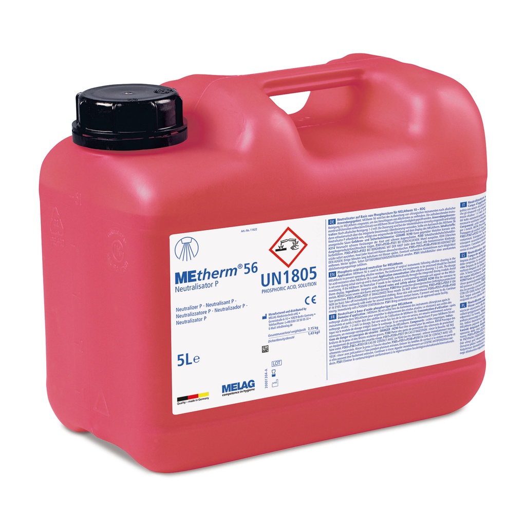 MEtherm 56 neutralizer P, 5 l for Melatherm 10