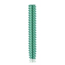 Titanium Interference screw,  Ø5.0x L35,  cannulated, cannulation Ø 2.9, green, HEX 2.5