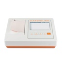 Cardioline ECG unit ECG100L with 5-pin patient cable and 5" colour touch display