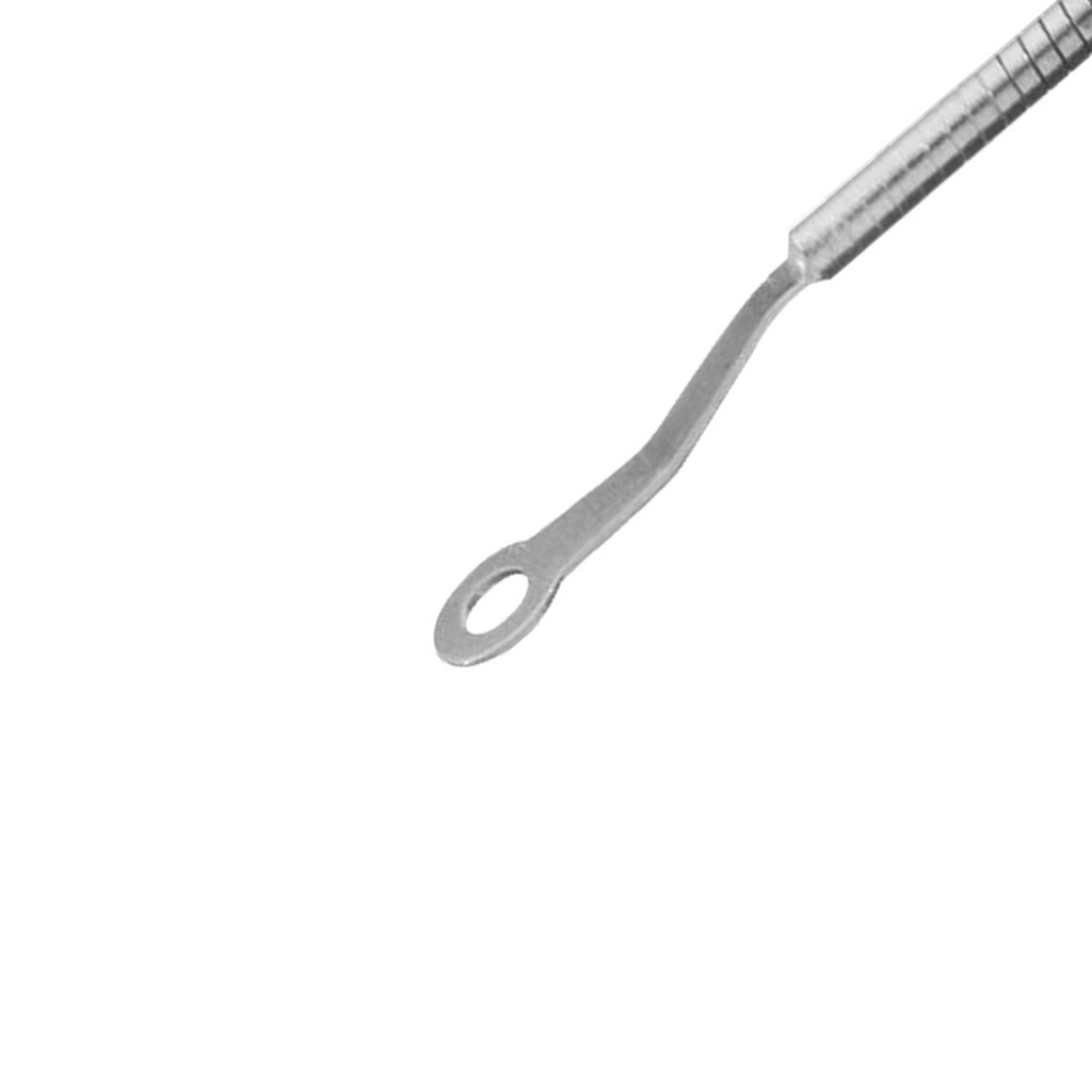 Ear curette, flexible, Ø = 1.8 mm, L = 30 cm