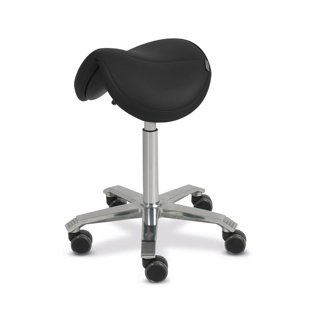 SCORE treatment chair, padded saddle seat, height adjustable from approx. 59-77 cm