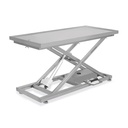 Eickemeyer scissor shaped table II, stationary, basic model 60 x 130 cm