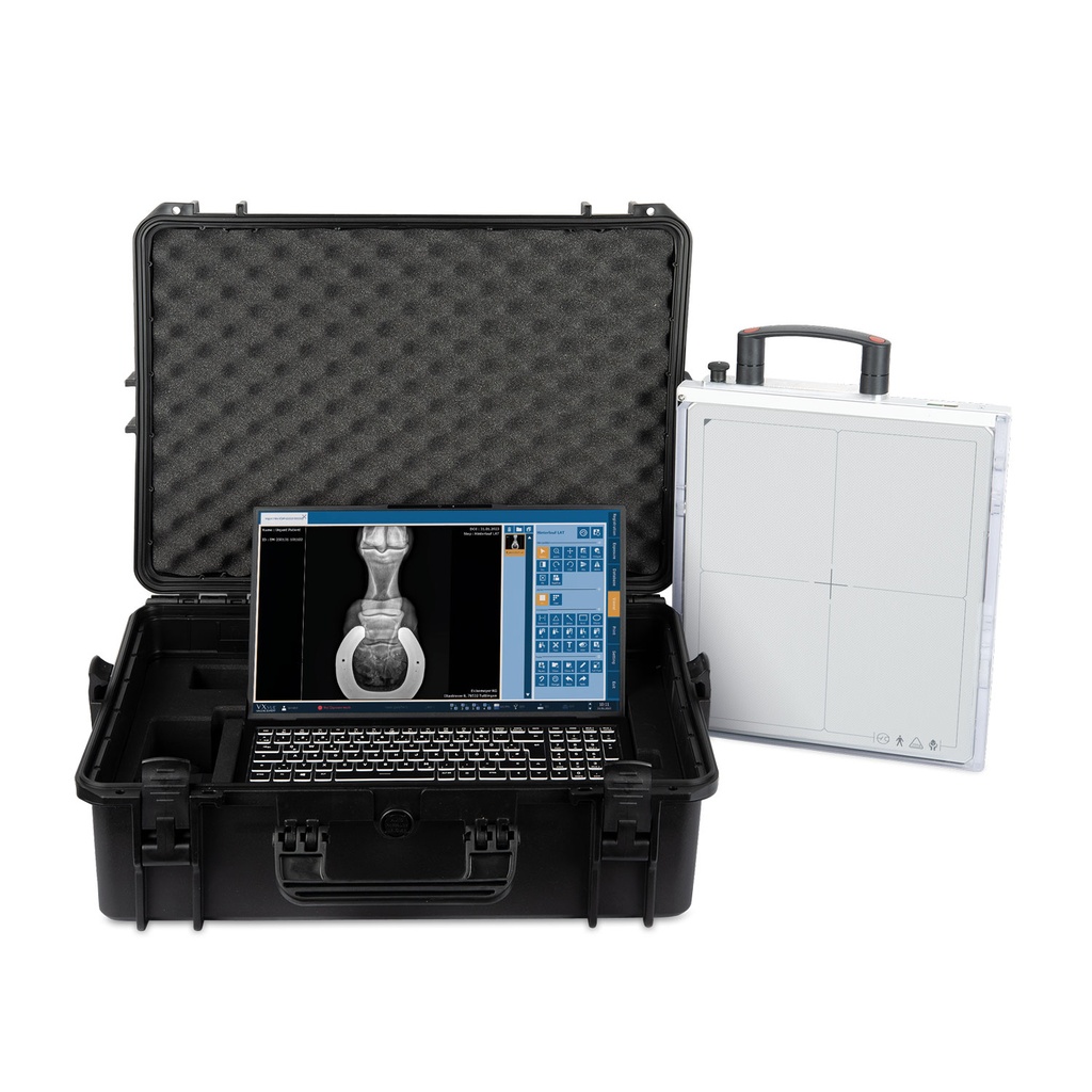 EQUINE X-RAY SYSTEM (DigiVet® DR Equine Set + HiRay B + online training)