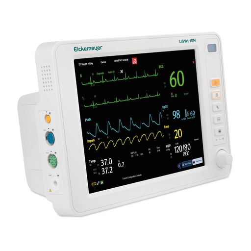 [321915] Patient monitor LifeVet 10M 10" touch screen, battery