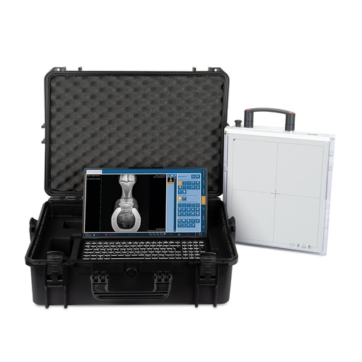 [A708500] EQUINE X-RAY SYSTEM (DigiVet® DR Equine Set + HiRay B + online training)