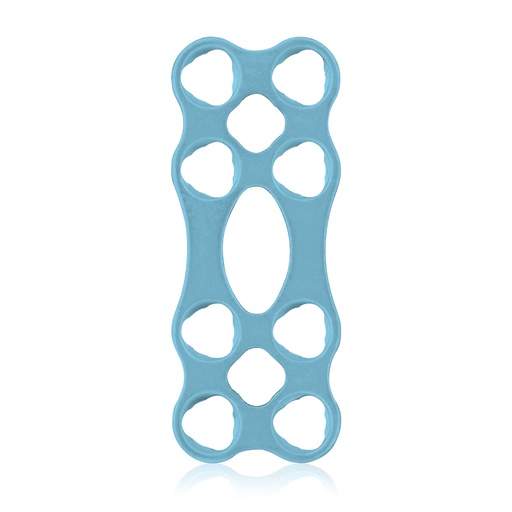 [197417] EickLoxx Micro bone plate, 1.0mm system, light blue, 4x2 - hole plate, mm: 18.5 x 7.5 x 1.0