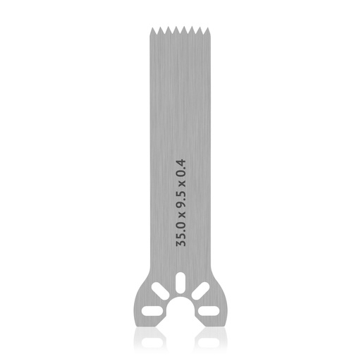 [199544] Saw blade Stryker holder, L 35 x W 9.5 x H 0.4 mm