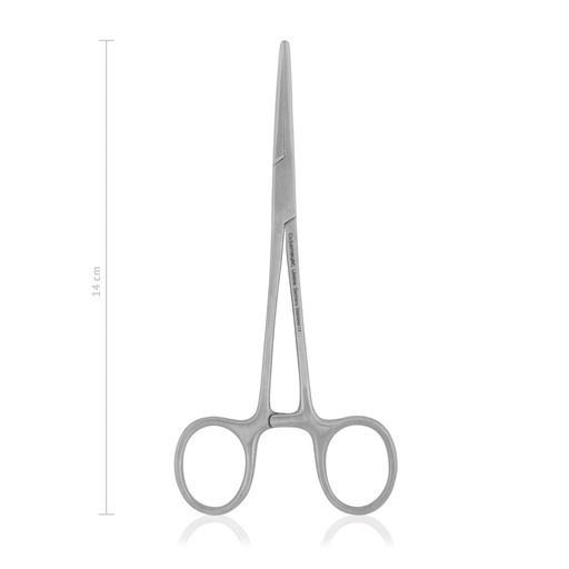 [141614] Haemostatic forceps Crile, 14 cm, straight 