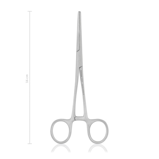 [142316] Haemostatic forceps Rochester-Pean, curved, 16 cm 