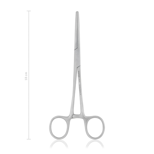 [142218] Haemostatic forceps Rochester-Pean, straight, 18 cm 