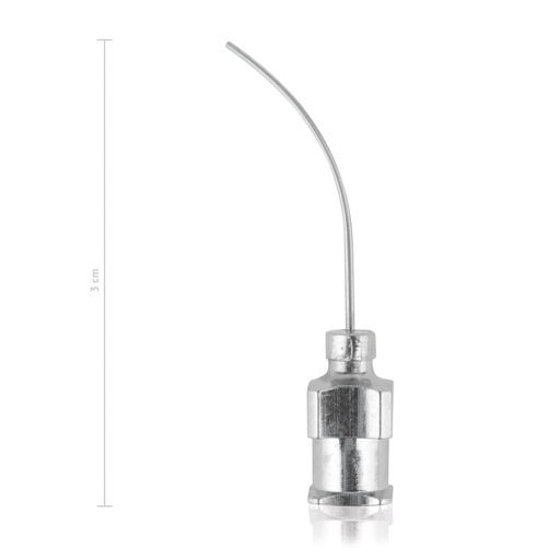 [441007] Eye cannula, curved Luer-Konus, 0,6 x 25 mm 