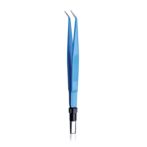 [323105] Bipolar Forceps for 323100 15 cm angled 