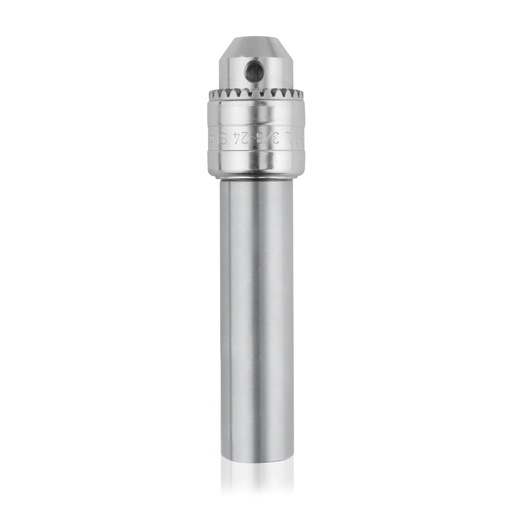 [180091] Drill chuck -stainless- for mounting on conventional drills, new model, thread diameter 1.5 cm