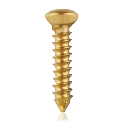 [191060] Cortical Screw, D=3,5mm; L=16mm self tapping, titanium 