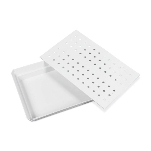 [642120] Insert and perforated bottom for cat cage 