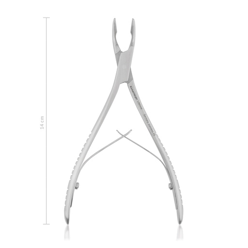 [177314] Bone rongeur forceps, extra slim, Mini-Friedmann, 14 cm 