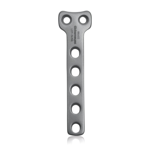 [186402] Hybrid T-Plate 2.0 mm, 5+2 hole, L=52 mm  