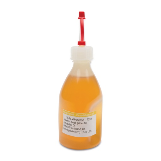 [710010] Immersion oil, 100 ml PCB-free, nd 1,515 