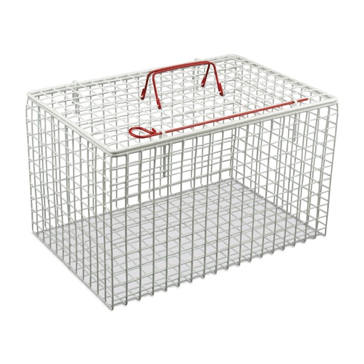 [642000] Plastic coated cat cage 46 x 31 x 28 cm 