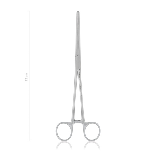 [142922] Rochester-Pean forcep 45° cvd. 220 mm  