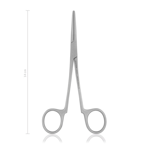 [173750] Forceps for ear hair removing w.o. ratchet, 14 cm 