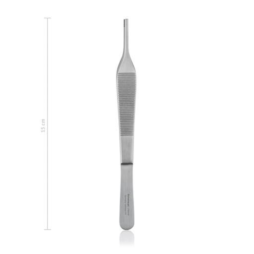 [132915] Special tissue forceps Adson-Brown, 15cm with lateral teeth 