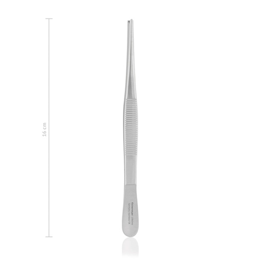 [133216] Tissue forceps Standard, 1x2 teeth, 16cm  