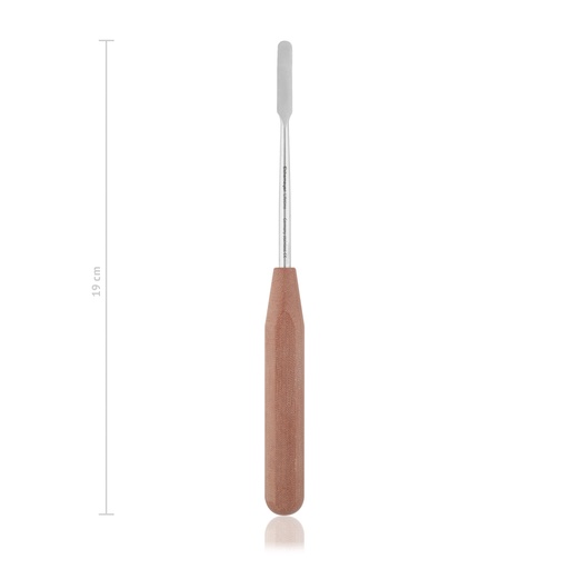 [166118] Raspatory, 19 cm, 6 mm, round, with handle of artificial wood, Ferrozell 