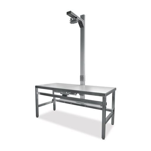 [701470] X-Ray Table with stand, all major portable x-ray machines attachable 