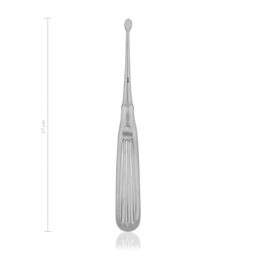 [165201] Bone curette Volkmann, fig. 1 width 7 mm 