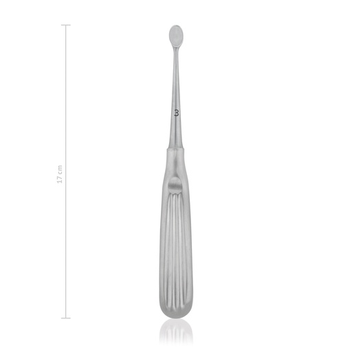 [165203] Bone curette Volkmann, fig. 3 width 9 mm 