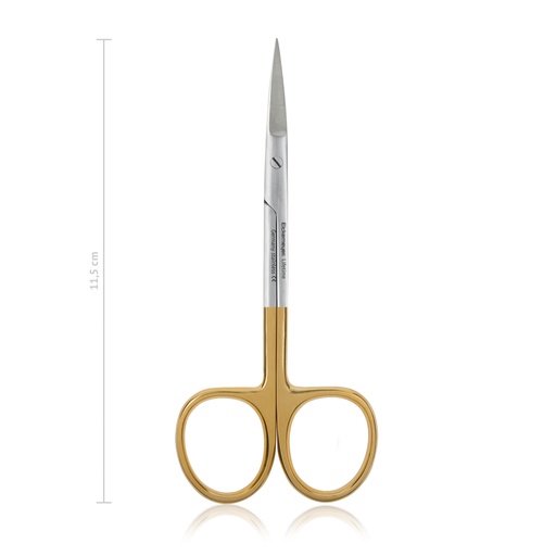 [110011] Delicate scissors, 11,5 cm, straight, TC, sharp/sharp 