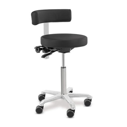 [610190] SCORE MEDICAL treatment chair round seat with lumbar support