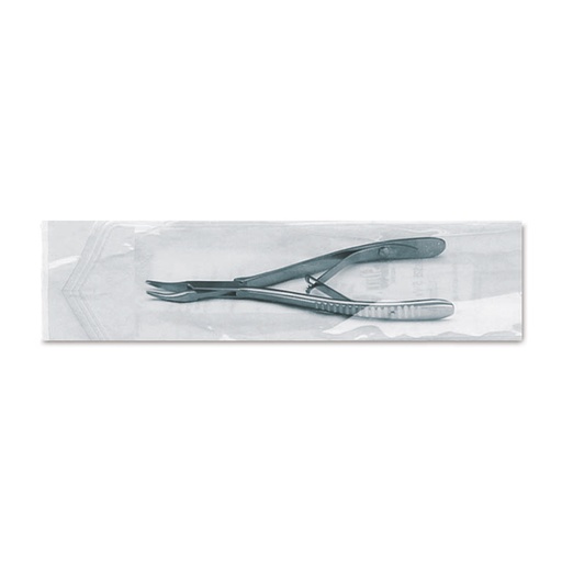 [502209] Sterilisation Pouches, 200 per pack Self-sealing with indicator 90 x 250 mm