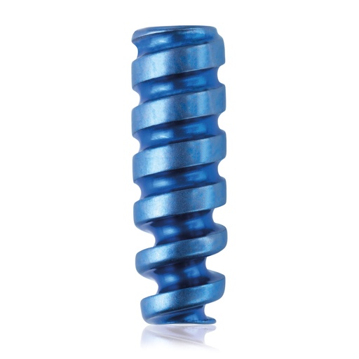 [191533] Zlig Interference Screw cannulated 1.1/Ø3.0/10.0mm, HEX 2.0, blue 