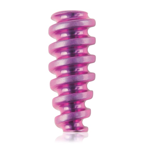 [191541] Zlig Interference Screw cannulated 1.1/Ø4.0/10.0mm, HEX 2.0, magenta 