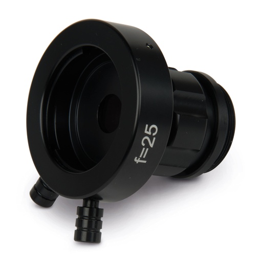 [306203] TV focus adaptor, with C-mount thread, facial distance F = 25 mm