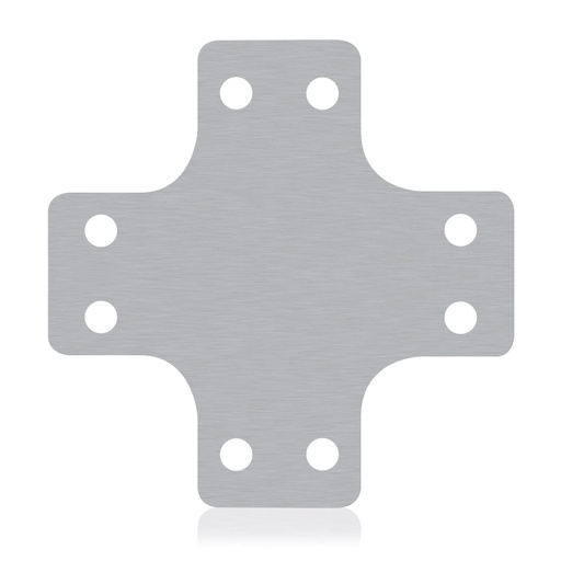 [630024] Cross trim plate (6x6")  