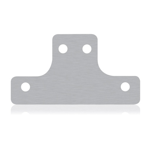 [630023] Notched divider trim plate (6x3 5/16")  