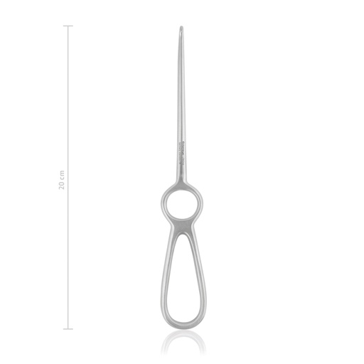 [160401] Retractor Volkmann, 20 cm, 1 prong, sharp 