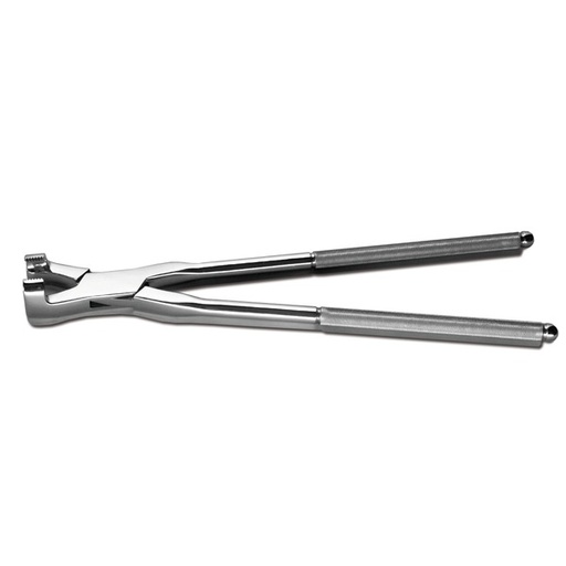 [177518] Serrated Short Jaw Forceps Length 480 mm 