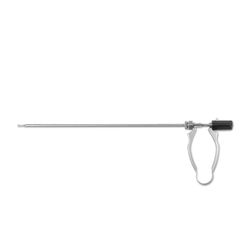 [30495011] Bipolar coagulation forceps, with connector for bipolar coagulation, Ø = 5 mm, L = 32 cm, plastic handle