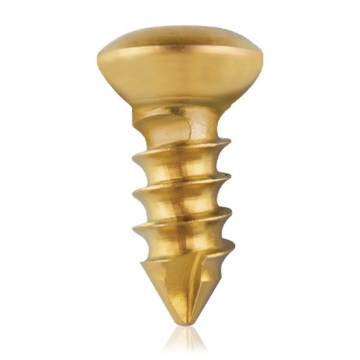 [19105701] Cortical Screw, D=3,5mm; L= 8 mm self tapping, titanium, total length: 10 mm