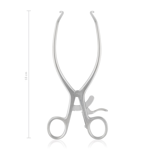 [16161901] Self retaining retractor Gelpi, 18 cm, blunt