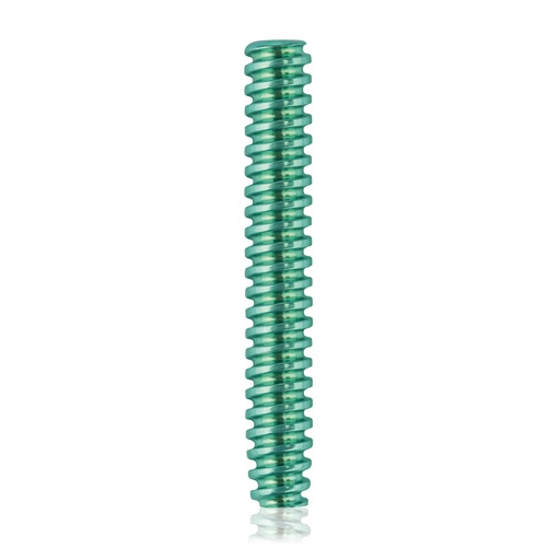 [191575] Titanium Interference screw,  Ø5.0x L35,  cannulated, cannulation Ø 2.9, green, HEX 2.5